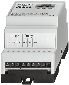 1 relé jednotka WTX 202 (1 relé, 1 vstupní port), WTX 202, Häfele Dialock