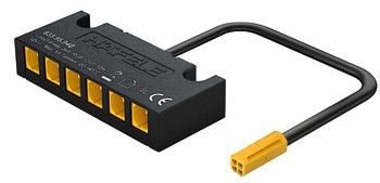 6cestný rozbočovač, Häfele Loox5, 12 V, RGB, 4pólový, bez funkce spínače