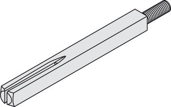 Adaptér čtyřhranu, výměnný čtyřhran 8 mm, M6
