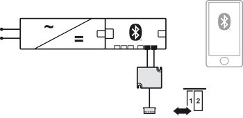 Adaptér, Häfele Connect Mesh 12 V