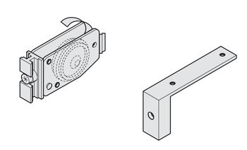 Adaptér pro podlahové vedení, 90 x 40 mm (D x V)