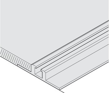 Adaptér pro podlahové vedení, 90 x 40 mm (D x V)