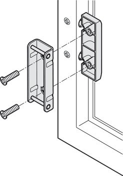 Adaptér, Pro výklopy s hliníkovým rámečkem 20 mm