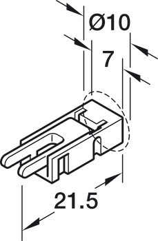 Adaptérový kabel, pro Häfele Loox5 12 V