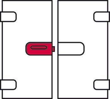 BB zámek pro skleněné dveře, GHR 102 a 403, Startec