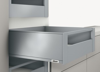 Čelní díl, Legrabox pure, výška bočnice 83 mm, pro vnitřní zásuvku s relingem