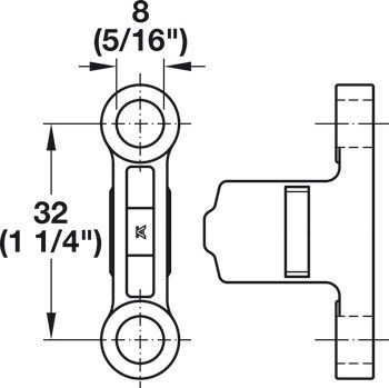 Čelní kování, Häfele Matrix Box P Plus