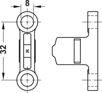 Čelní kování, Häfele Matrix Box P Plus