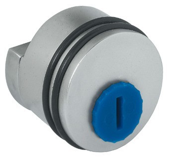 Čepový zámek pro skleněné dveře, Häfele Symo, k nalepení