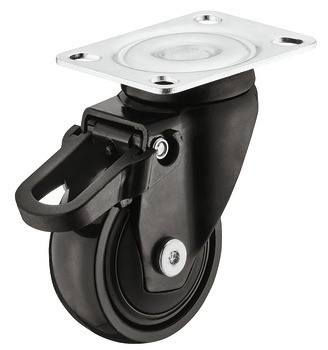 Designové nábytkové kolečko, Nosnost 12-50 kg, pevné nebo volnoběžné