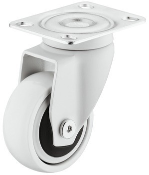 Designové nábytkové kolečko, Nosnost 12-50 kg, pevné nebo volnoběžné