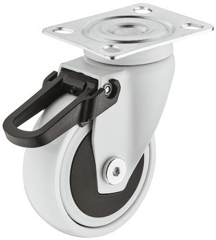 Designové nábytkové kolečko, Nosnost 12-50 kg, pevné nebo volnoběžné