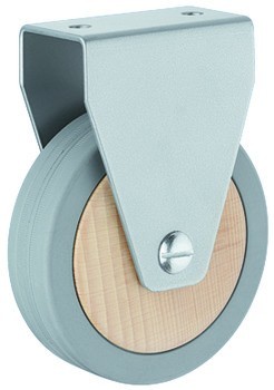 Designové nábytkové kolečko, Nosnost 55-70 kg, pevné nebo volnoběžné