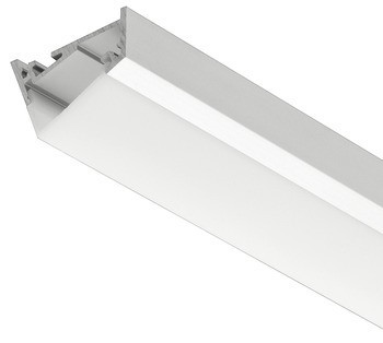 Designový profil pro spodní montáž, Profil 4102 pro osvětlovací LED pásky 10 mm