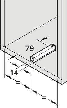Deska adaptéru, Blum model 956A1201