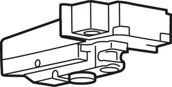 Deska adaptéru k nacvaknutí, Pro spojovací závěs Blum Clip Top