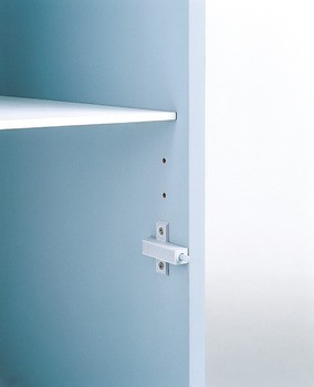 Deska křížového adaptéru, mechanismus tlumeného zavírání pro dveře Metalla 510, s polohovací pomůckou