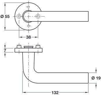 Klika, Hliník, FSB, ASL® model 10 1075