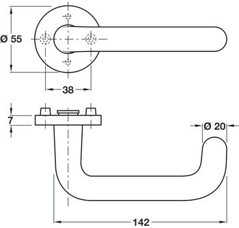 Klika, Nerez, FSB, ASL® model 10 1146