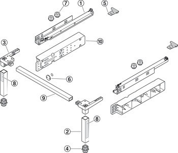 Distanční lišta, Pro Blum Space Step