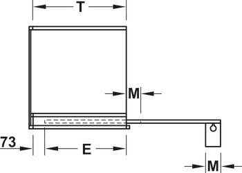 Dřevěné otočně posuvné dveře, Hawa Concepta 25/30 průmyslová sada