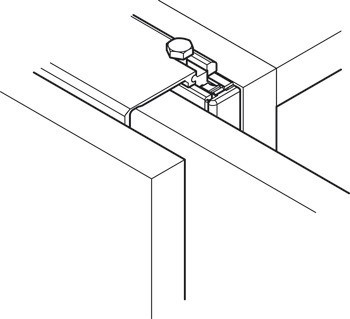Dřevěné otočně posuvné dveře, Hawa Concepta 25/30/40/50, sada
