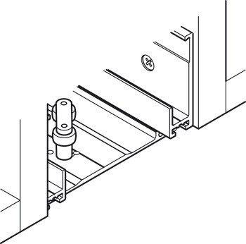 Dřevěné otočně posuvné dveře, Hawa Concepta 25/30/40/50, sada