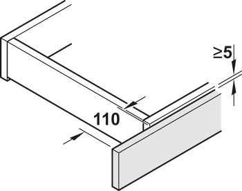 Dřevěné posuvně skládací dveře, Hawa Folding Concepta 25, sada, závěsy s mechanismem tlumeného zavírání