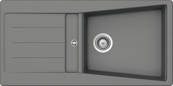Dřez, Dřez pro povrchovou montáž Häfele AS02L, s velkým dřezem