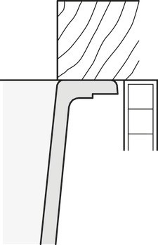 Dřez, Dřezy pro povrchovou/spodní montáž Häfele ASUS04