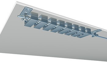 Držák flexi kabelového vedení, systém kabelového vedení