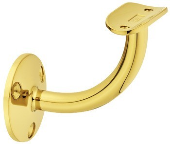 Držák madla, se zahnutým držákem, systém barového relingu