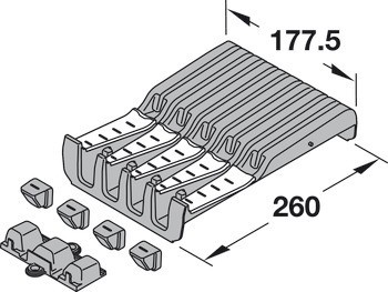 Držák na nože, Blum Orga-Line