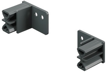 Držák podélného relingu, Matrix Box P Plus VIS, hranatý