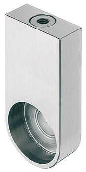 Držák šatní tyče, Pro šatní tyč, kulatou, ⌀ 20 mm