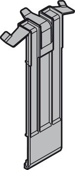 Držáky pro zajištění vkládaných prvků ze skla (boční) při přepravě, Blum Legrabox free