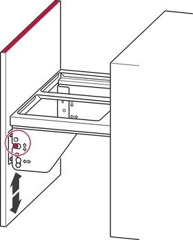 Dvojdílný odpadkový koš, 2 x 11 litrů / 1 x 17 a 1 x 11 litrů / 2 x 17 litrů