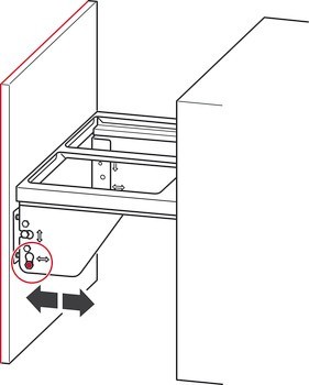 Dvojdílný odpadkový koš, 2 x 11 litrů / 1 x 17 a 1 x 11 litrů / 2 x 17 litrů