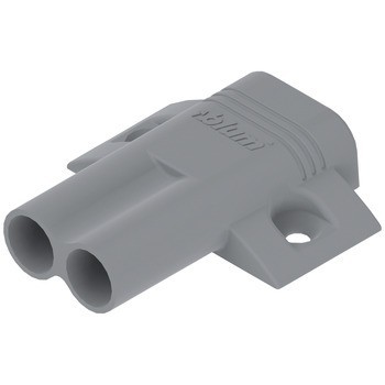 Dvojitá deska křížového adaptéru, 970.2501, pro mechanismus tlumeného zavírání pro dveře Blumotion