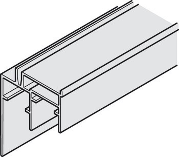 Dvojitá vodicí kolejnice, Pro Häfele Slido F-Line44 80A