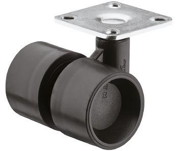 Dvojité kolečko, Nosnost 35 kg, řiditelné