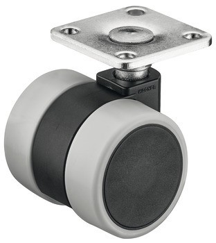 Dvojité kolečko, Nosnost 70 kg, řiditelné