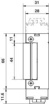 Elektrický otvírač, EffEff 332.80