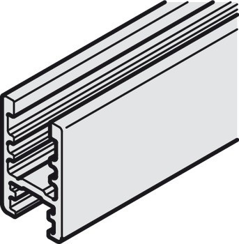 Vymezovací profil pro sklo, pro Hawa Clipo 16 Gpk/Gppk If, k nalepení