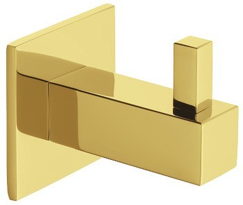 Háček na šaty, Nerez, hranatá rozeta, Häfele Déco