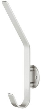 Háček na šaty, nerez, se 1 háčky