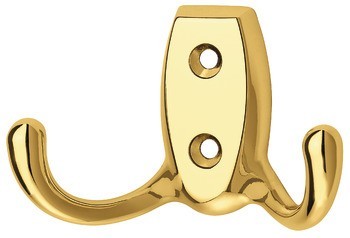 Háček na šaty, Zinková slitina, se 2 háčky, Häfele Déco