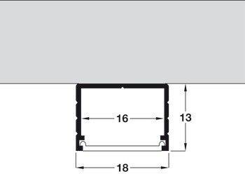 Häfele Loox profil 2191