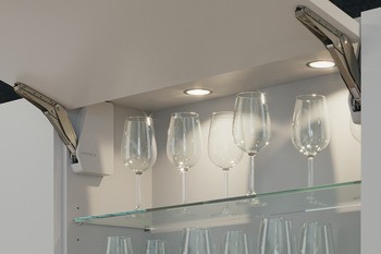 Häfele Loox5 LED 3112, 24 V, hliník