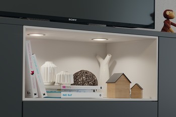 Häfele Loox5 LED 3113, 24 V, tunable white, hliník